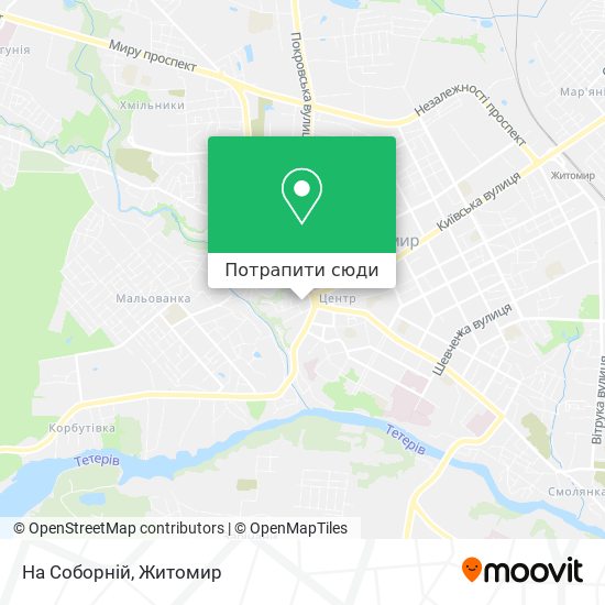 Карта На Соборній