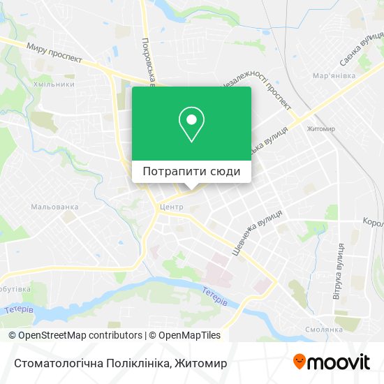 Карта Стоматологічна Поліклініка