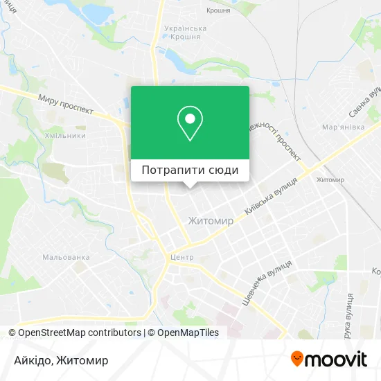 Карта Айкідо