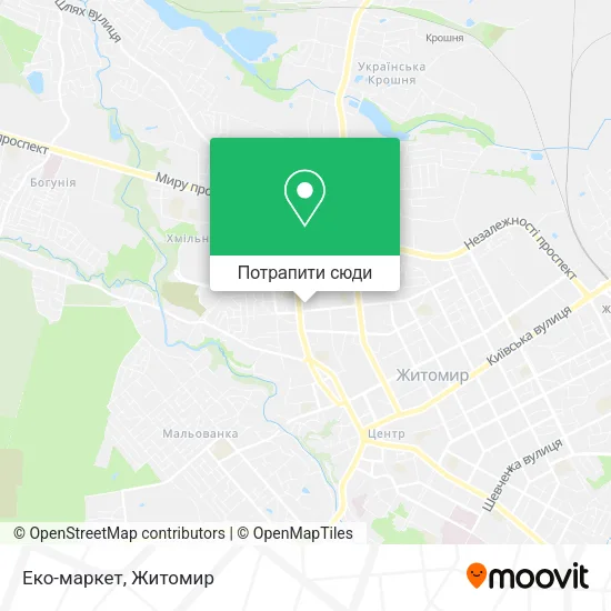 Карта Еко-маркет