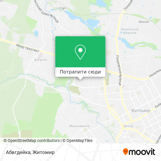 Карта Абвгдейка