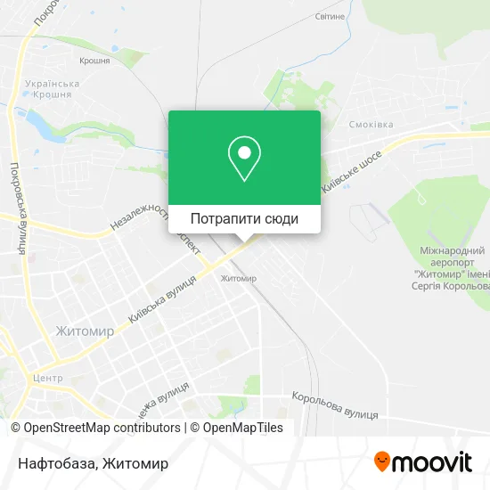 Карта Нафтобаза