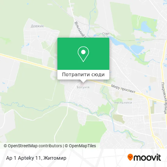 Карта Ap 1 Apteky 11