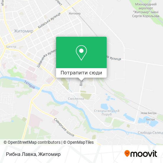 Карта Рибна Лавка