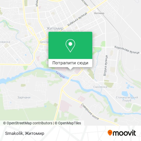 Карта Smakolik