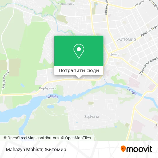 Карта Mahazyn Mahistr