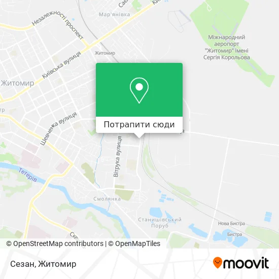 Карта Сезан