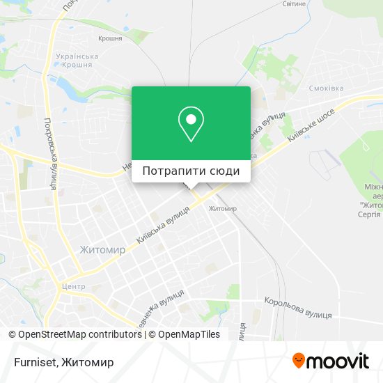 Карта Furniset