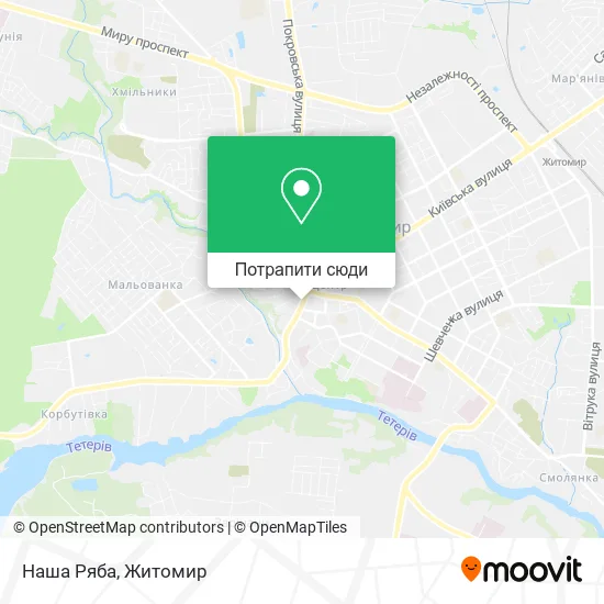 Карта Наша Ряба