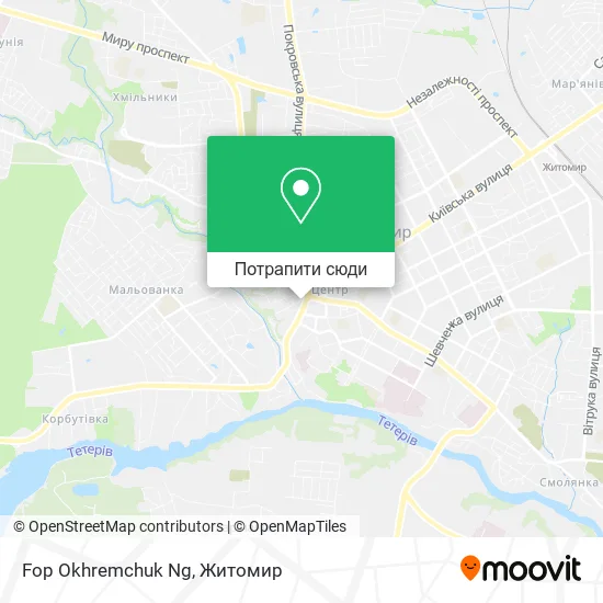 Карта Fop Okhremchuk Ng