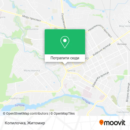 Карта Копилочка