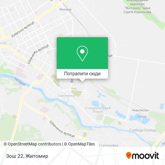 Карта Зош 22