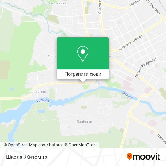 Карта Школа