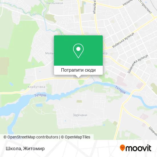 Карта Школа