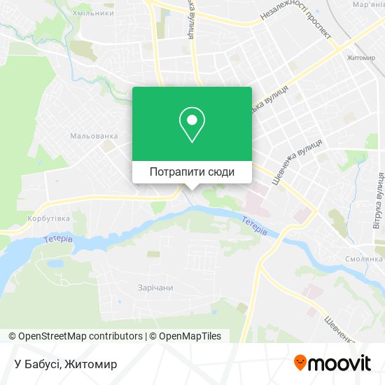 Карта У Бабусі