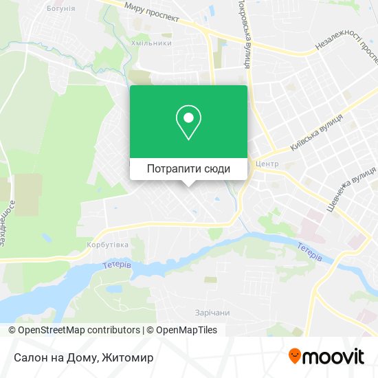Карта Салон на Дому