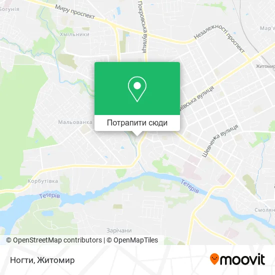 Карта Ногти