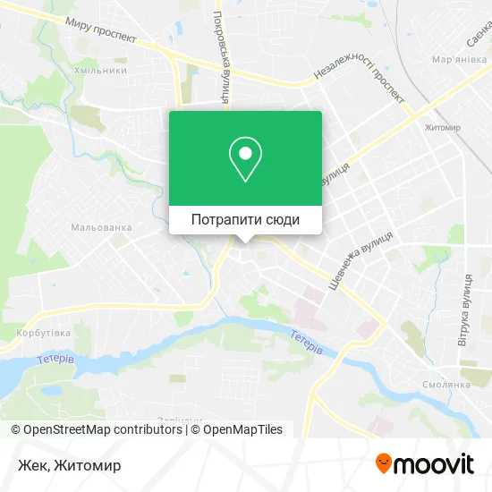 Карта Жек