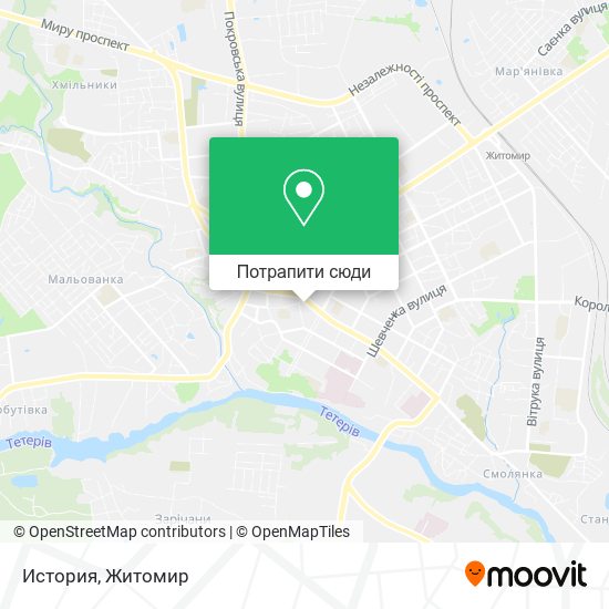 Карта История