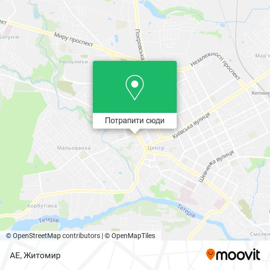 Карта AE