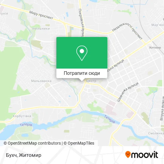 Карта Бухч