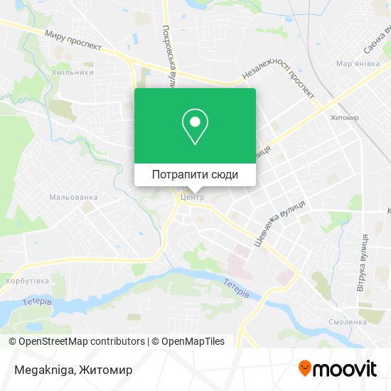 Карта Megakniga