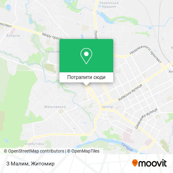 Карта З Малим