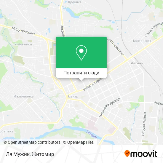 Карта Ля Мужик