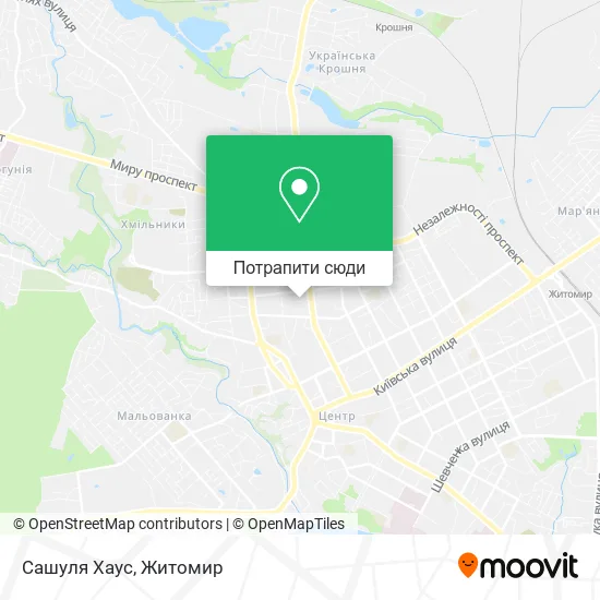 Карта Сашуля Хаус