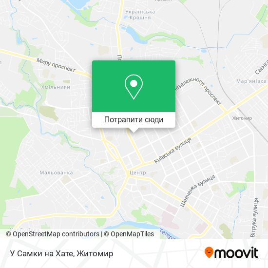 Карта У Самки на Хате