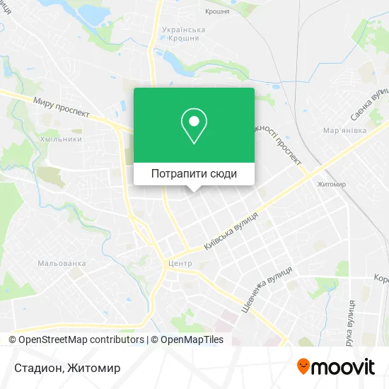 Карта Стадион