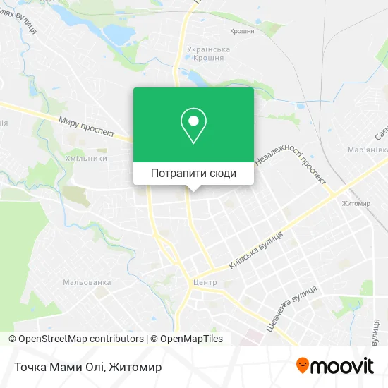 Карта Точка Мами Олі