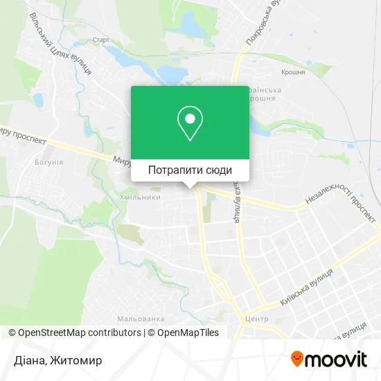 Карта Діана