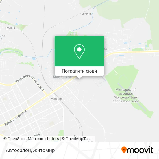 Карта Автосалон