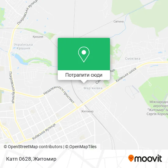 Карта Катп 0628