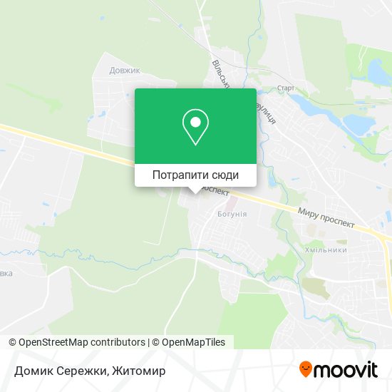 Карта Домик Сережки