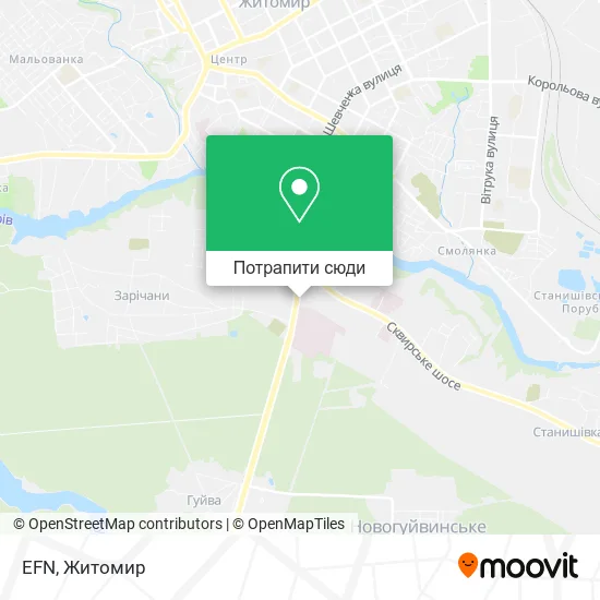 Карта EFN