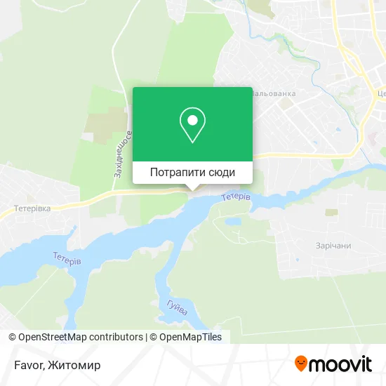 Карта Favor