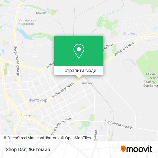 Карта Shop Dsn