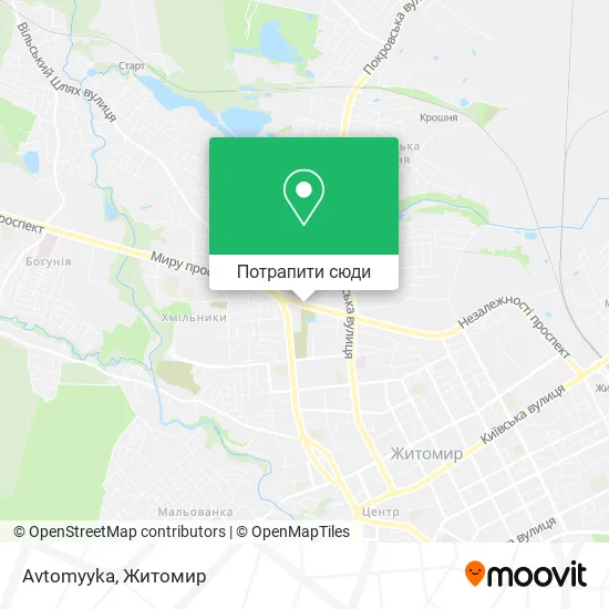 Карта Avtomyyka