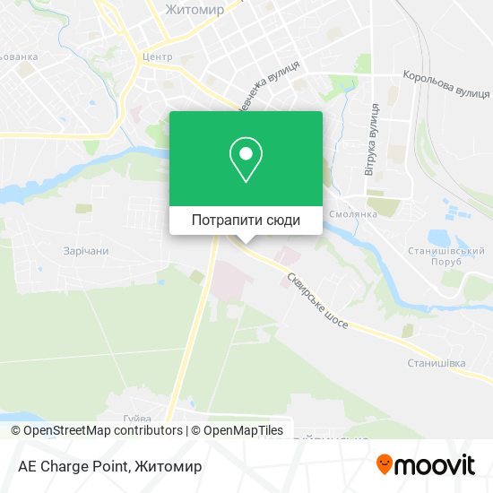 Карта AE Charge Point