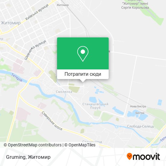 Карта Gruming