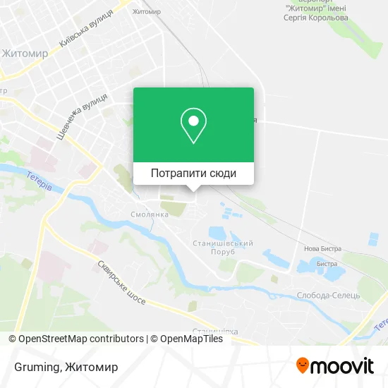 Карта Gruming