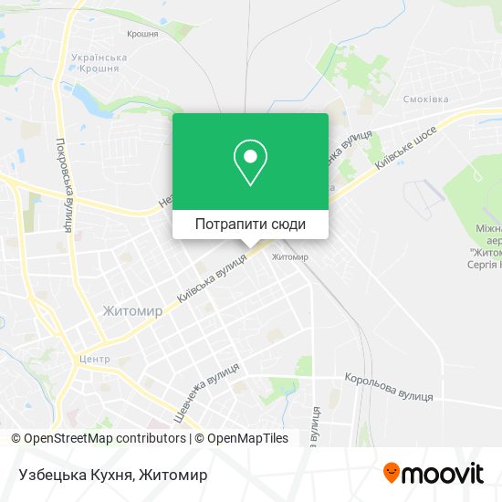 Карта Узбецька Кухня