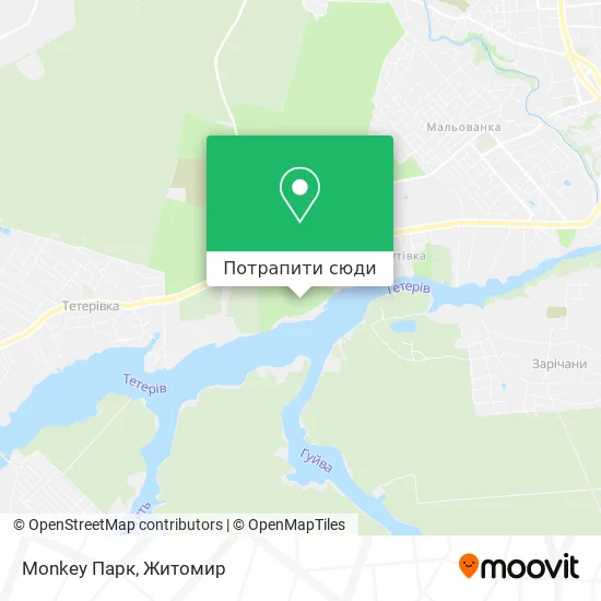 Карта Monkey Парк