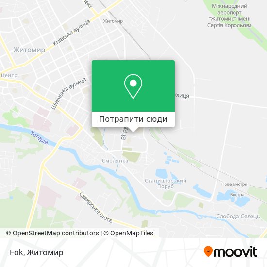 Карта Fok
