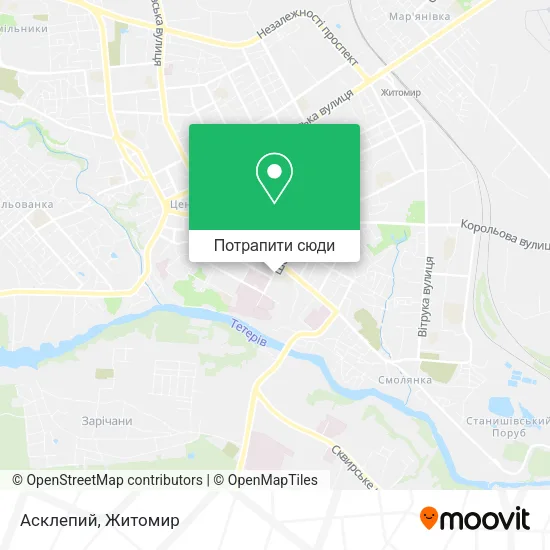 Карта Асклепий