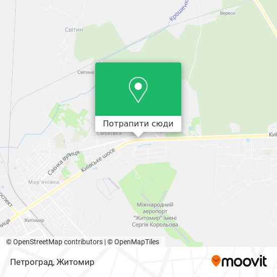 Карта Петроград
