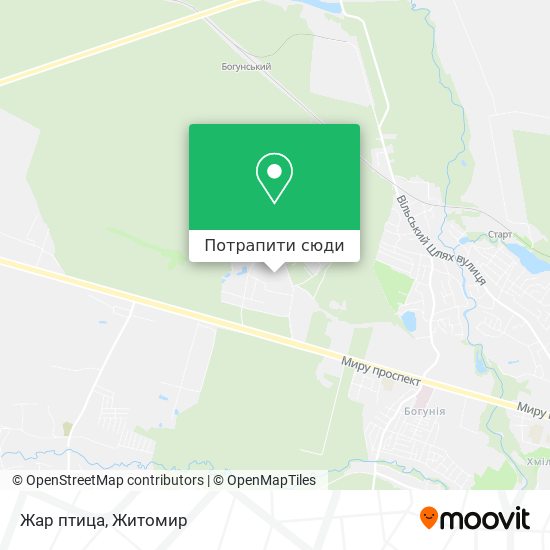 Карта Жар птица