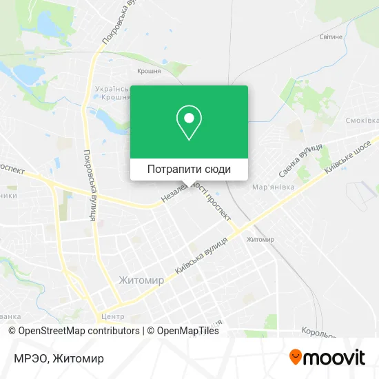 Карта МРЭО